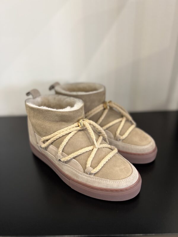 Stivaletto Inuikii Classic Sneaker Low color beige - immagine 3