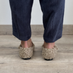 Slingback Cheville Mindi a punta ricciolo beige - immagine 4