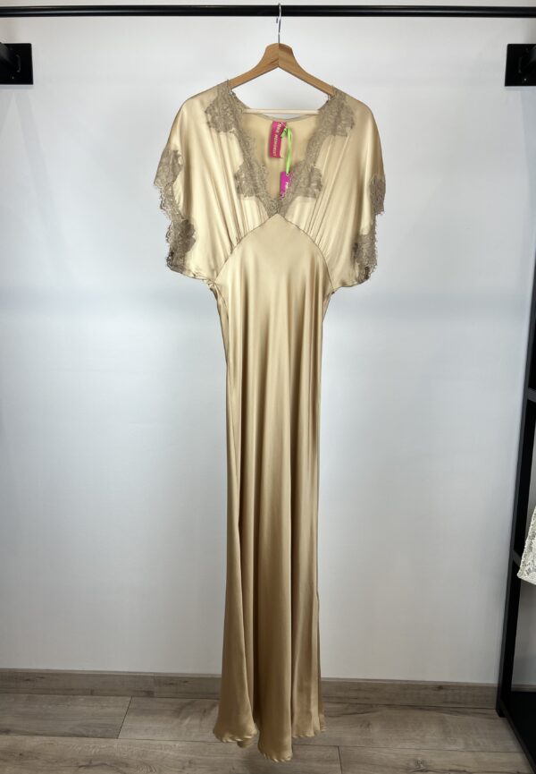 Abito lungo modello Vintage Pink Memories - immagine 2