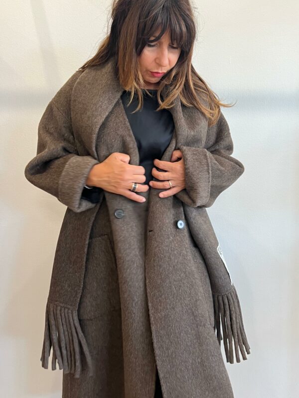 Cappotto   " 11" scollo a V - immagine 12