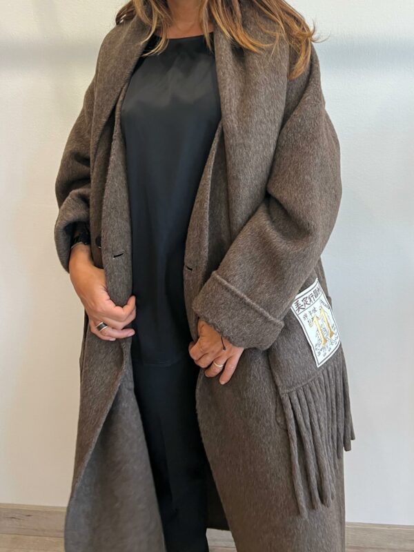 Cappotto   " 11" scollo a V - immagine 16