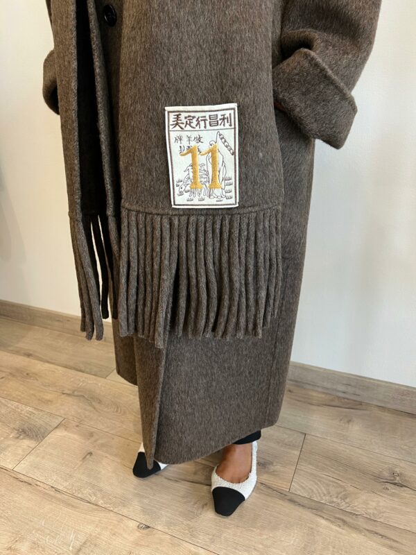 Cappotto   " 11" scollo a V - immagine 13