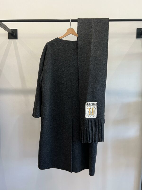 Cappotto   " 11" scollo a V - immagine 3
