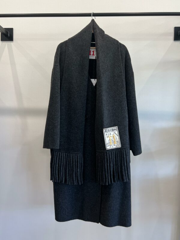 Cappotto   " 11" scollo a V - immagine 2