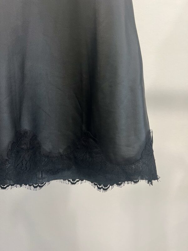Top Pelle nera Pink Memories - immagine 6