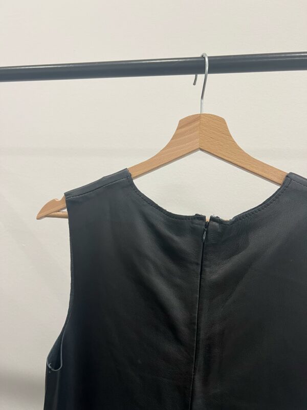 Top Pelle nera Pink Memories - immagine 2