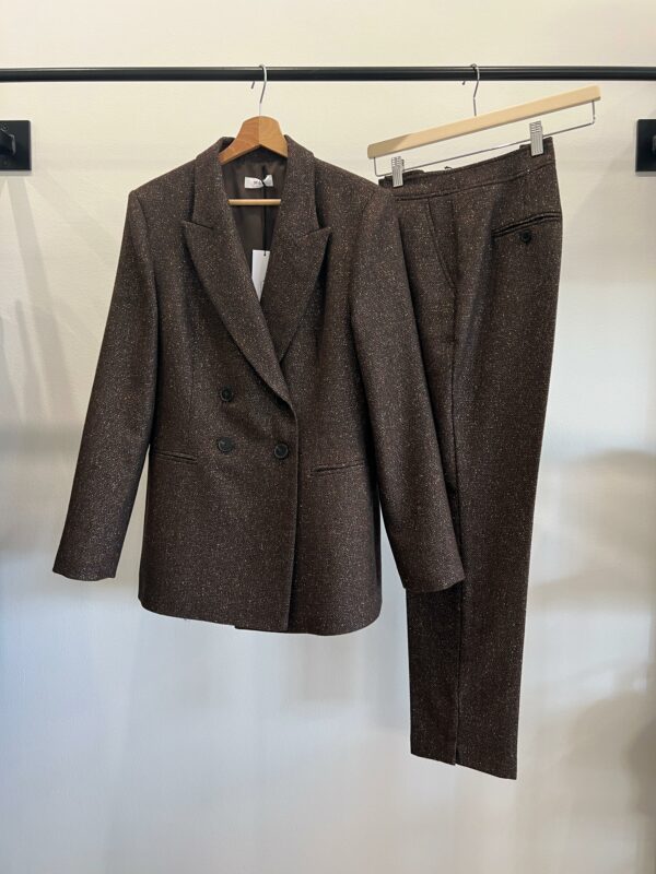 Pantalone Lurex  MeS Cioccolato - immagine 7