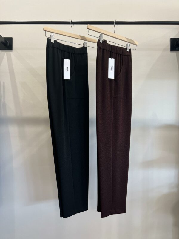 Pantalone Lurex con coulisse MeS