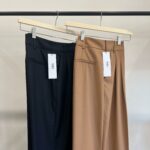Pantalone Palazzo con Pinces MeS - immagine 2