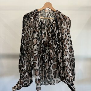 Camicia DAHLO Maculata plissé