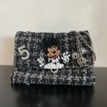 Borsa  Minime Paris  Medium  Bianca e Nera "Minnie"