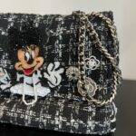 Borsa  Minime Paris  Medium  Bianca e Nera "Minnie" - immagine 7