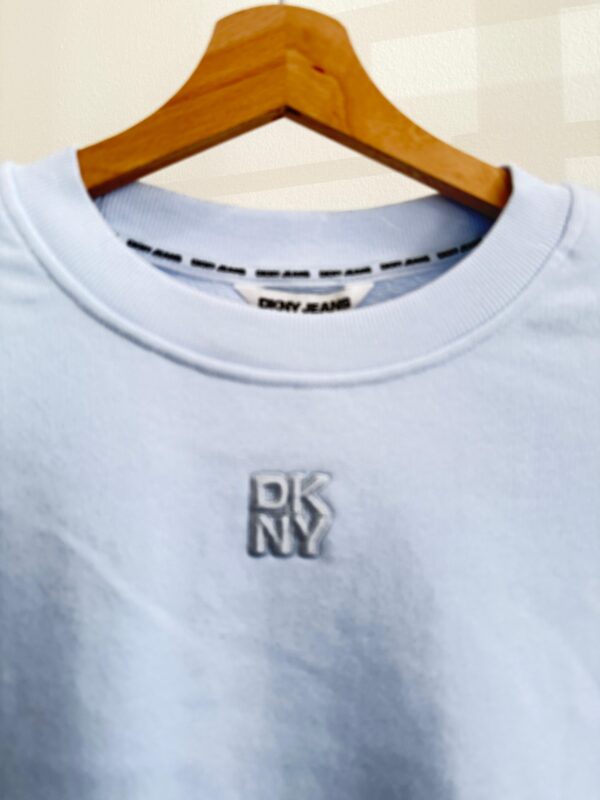 Felpa girocollo senza maniche DKNY - immagine 9