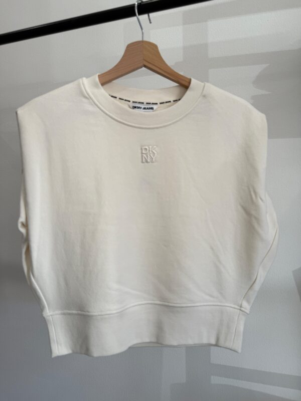 Felpa girocollo senza maniche DKNY - immagine 3
