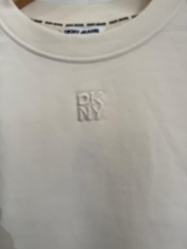 Felpa girocollo senza maniche DKNY - immagine 7