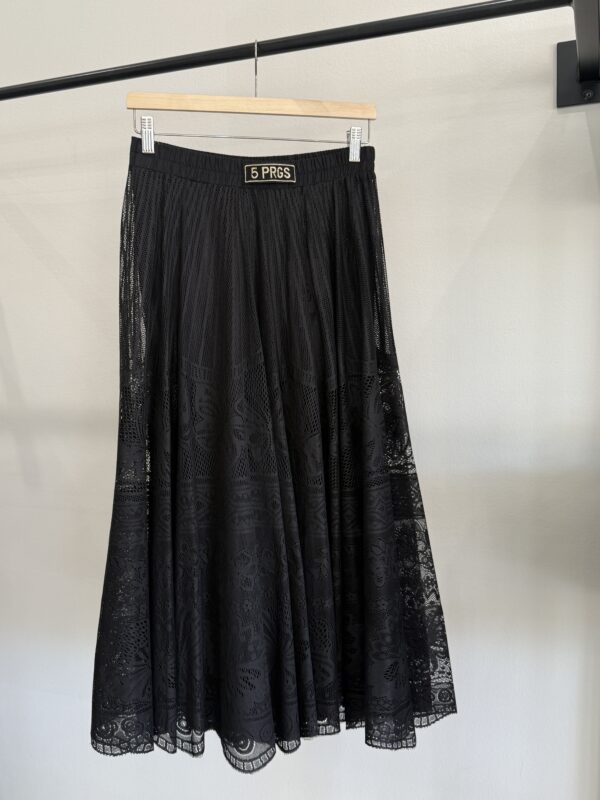 Gonna 5Progress Pizzo nero