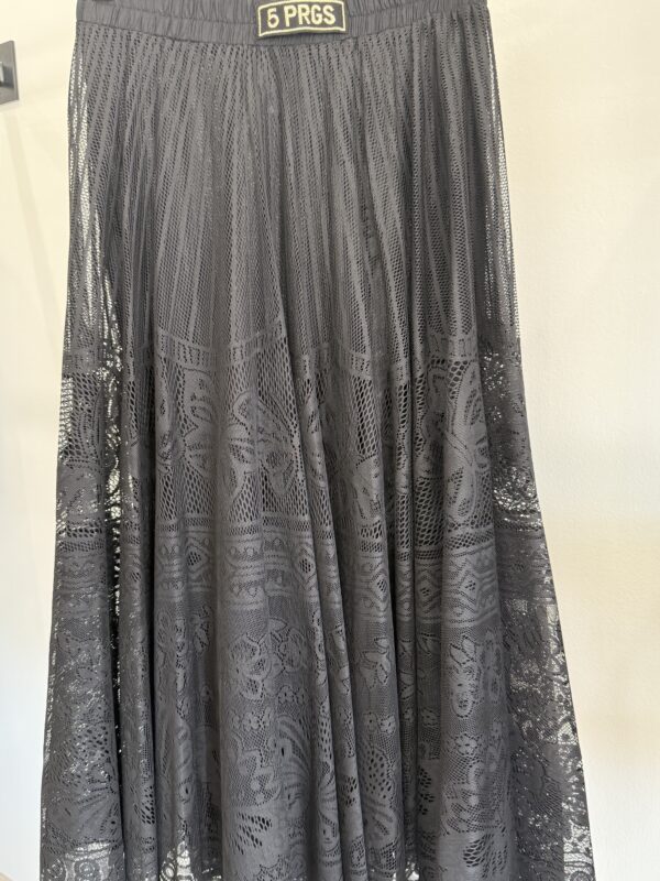 Gonna 5Progress Pizzo nero - immagine 6