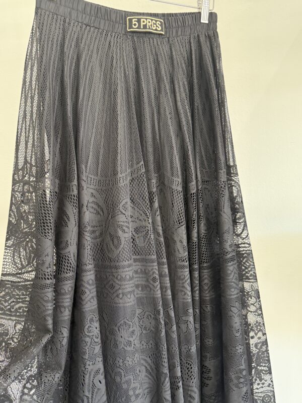 Gonna 5Progress Pizzo nero - immagine 5