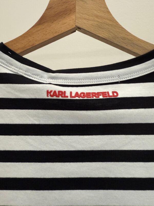 Ikon T-Shirt Karl Lagerfeld a righe maniche lunghe - immagine 9
