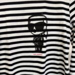 Ikon T-Shirt Karl Lagerfeld a righe maniche lunghe - immagine 7