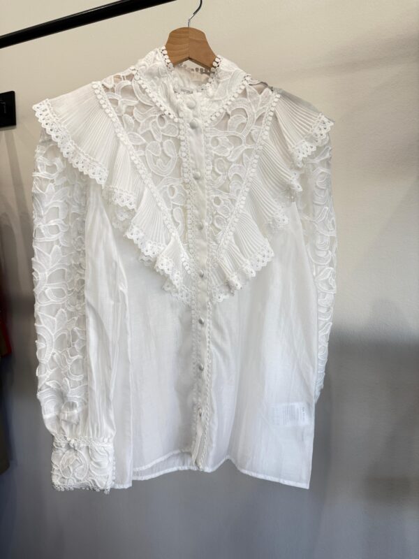 Camicia con volant Paperlace. - immagine 14