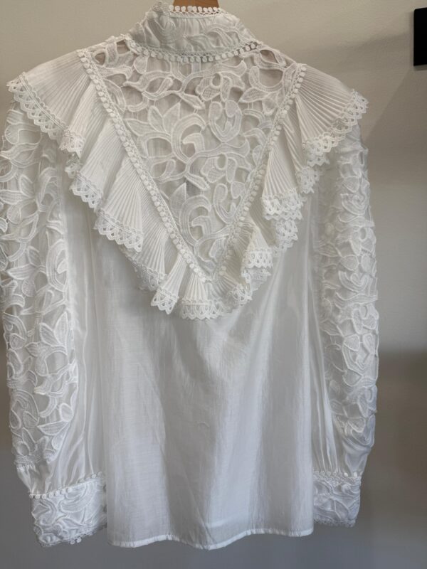 Camicia con volant Paperlace. - immagine 9