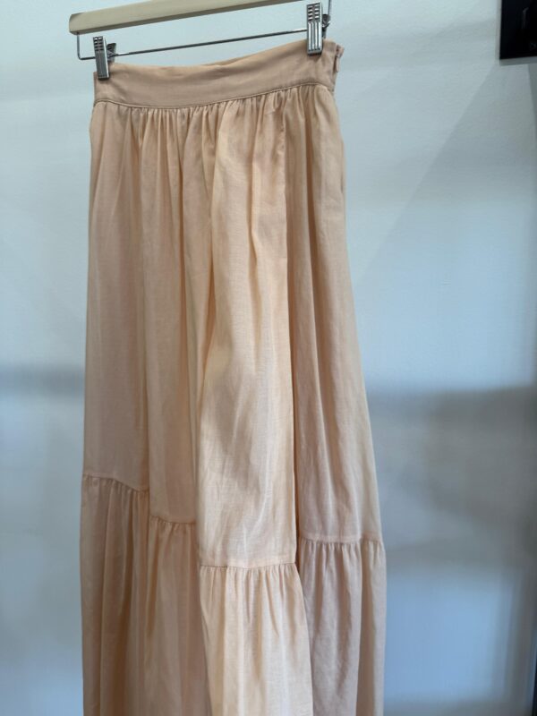 Gonna a balze con spacco laterale Pink Memories - immagine 2