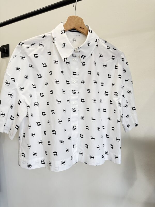 Camicia cropped Karl Lagerfeld - immagine 8