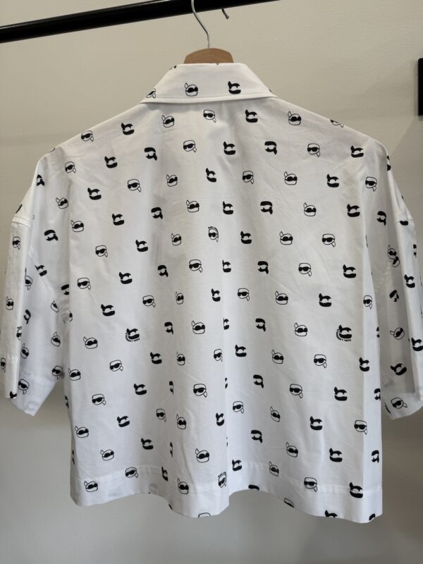 Camicia cropped Karl Lagerfeld - immagine 4