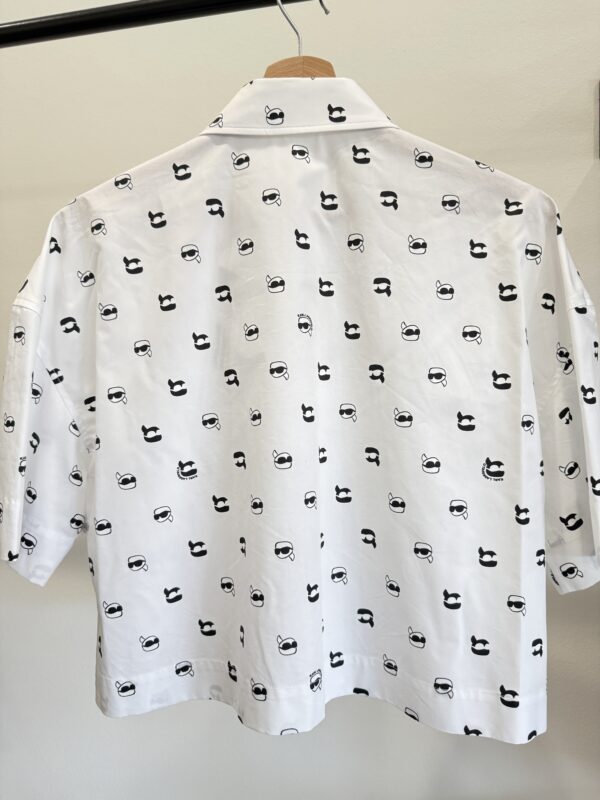 Camicia cropped Karl Lagerfeld - immagine 3