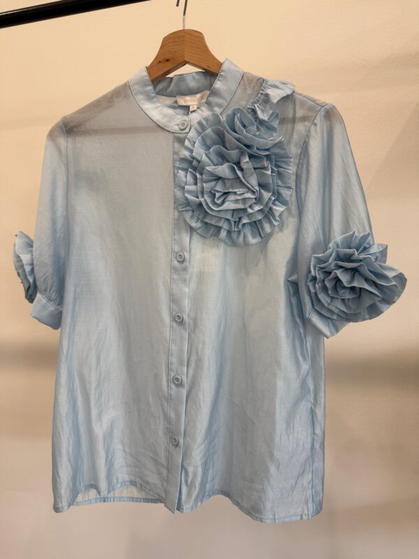 Camicia con Fiore Paperlace - immagine 10