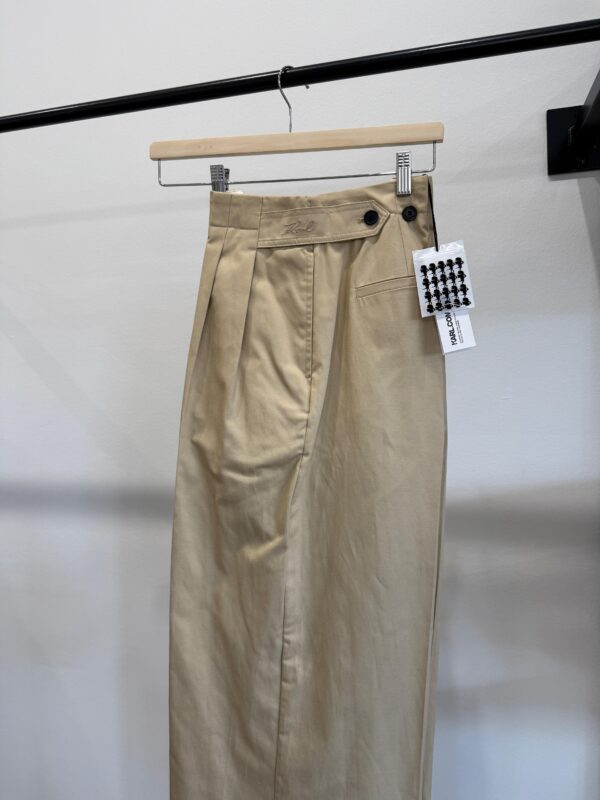 Pantalone con laccetti Karl Lagerfeld - immagine 6