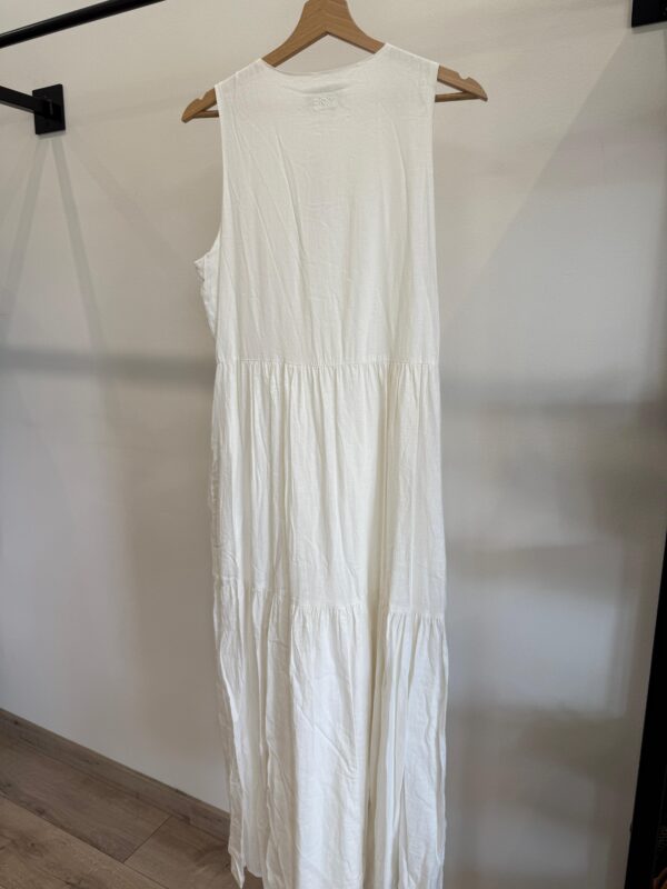 Abito lungo misto lino DKNY - immagine 2