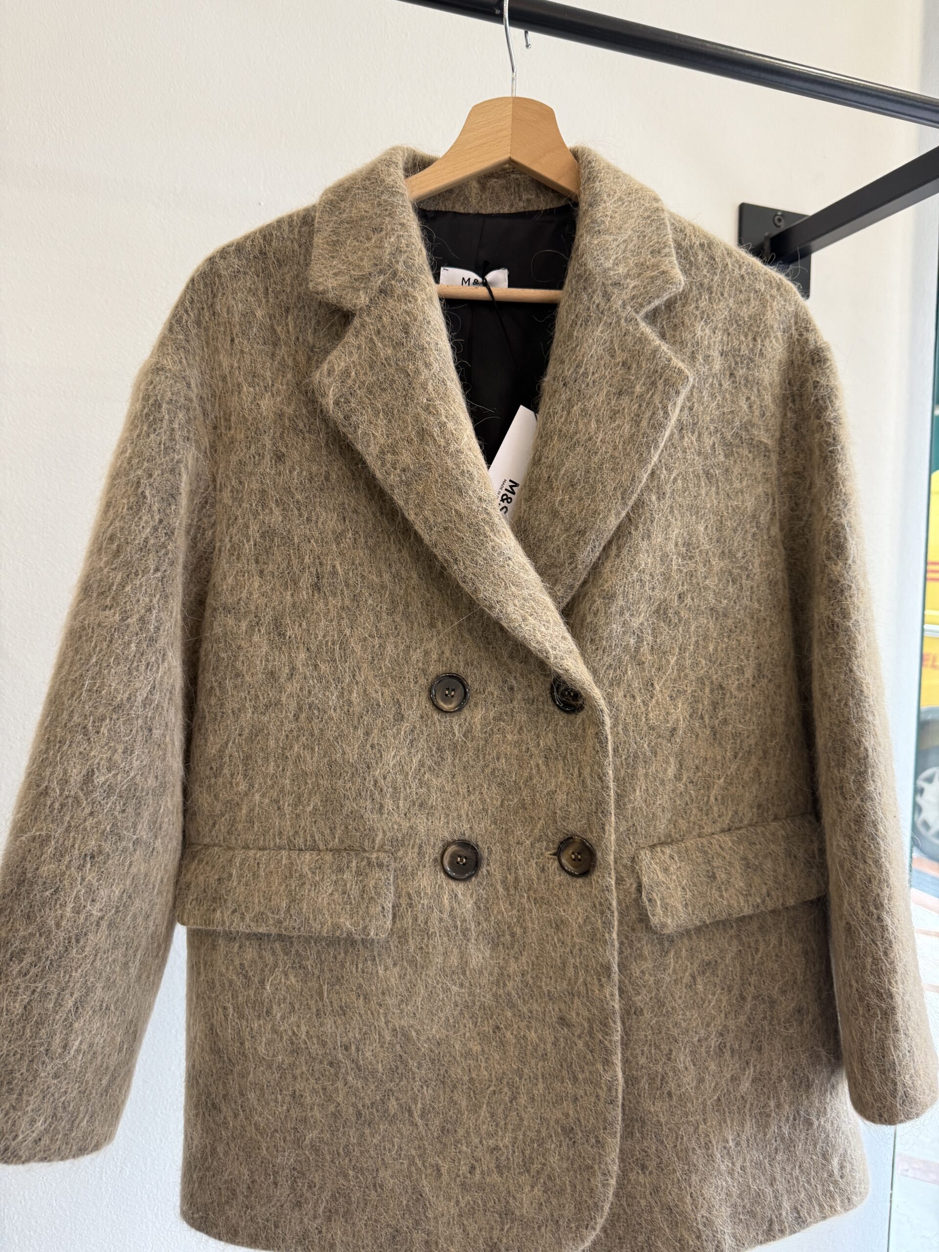 Giacca doppiopetto beige M&S - immagine 5