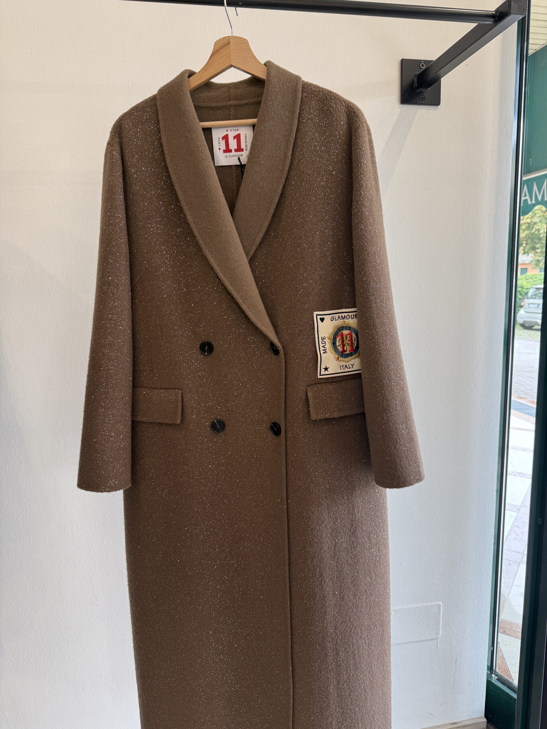 Cappotto Lurex "11" Caban Romantic - immagine 11