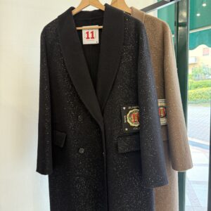 Cappotto Lurex "11" Caban Romantic