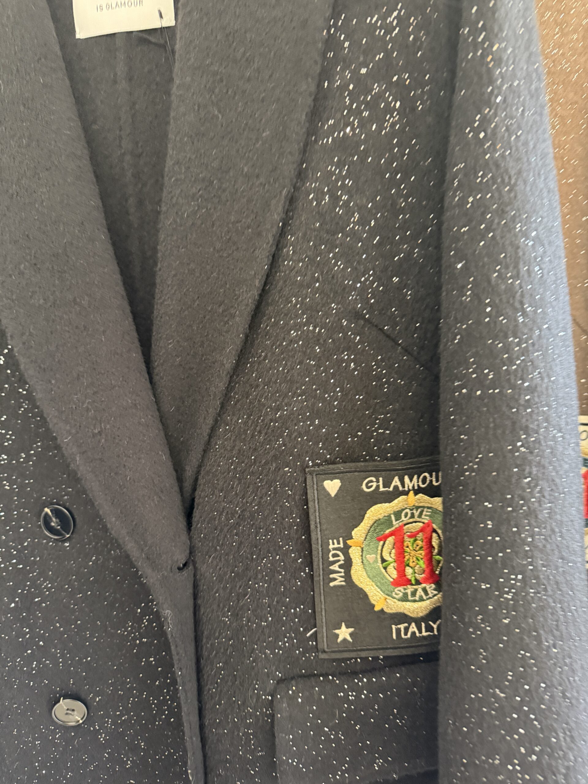 Cappotto Lurex "11" Caban Romantic - immagine 3