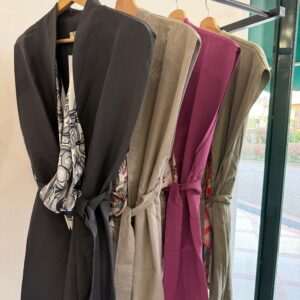 Gilet con foulard Àlmala